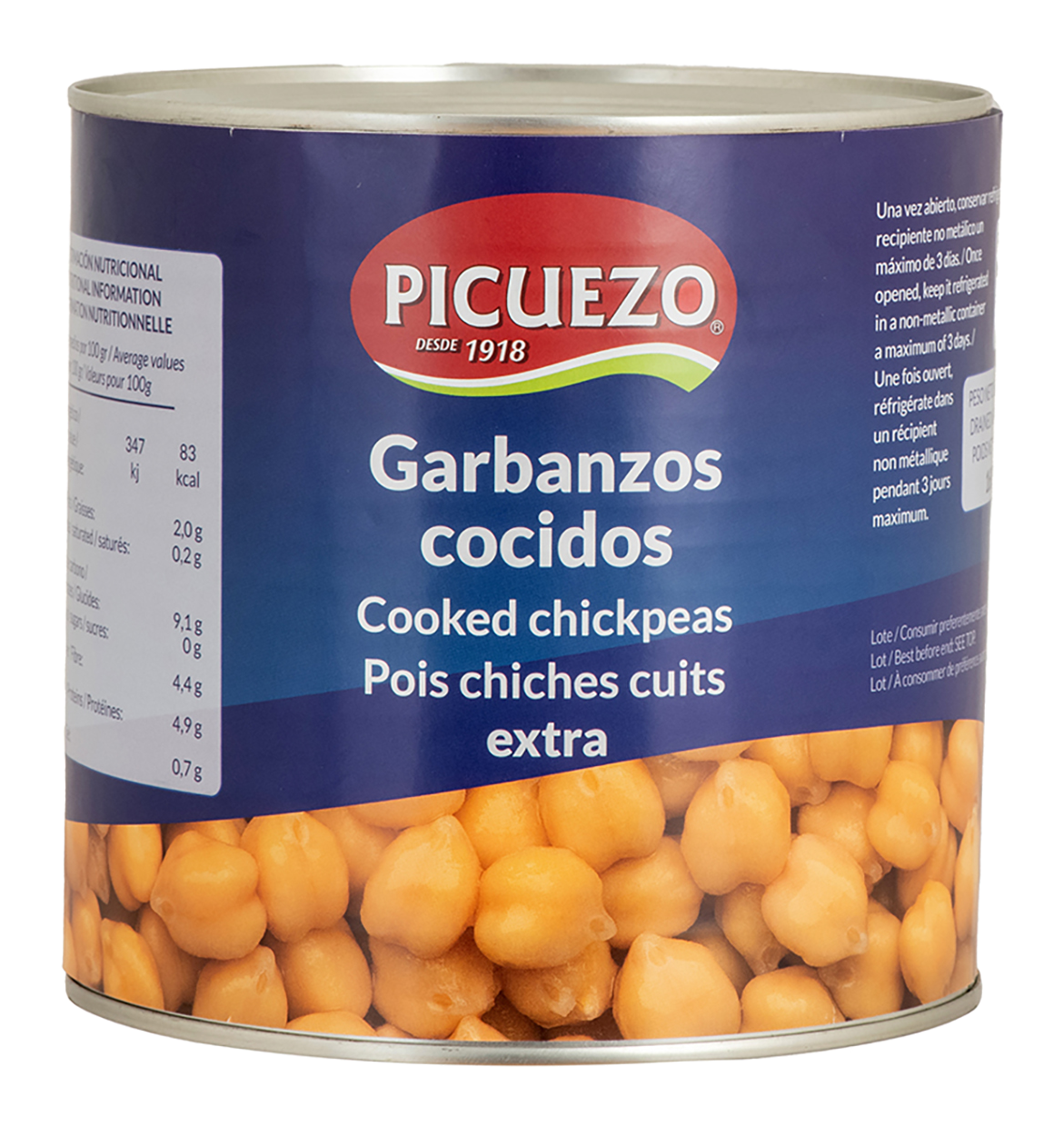 POIS CHICHE BOUILLIS "PICUEZO" 3/1