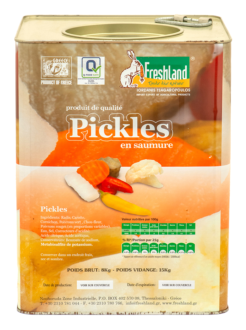 VARIANTES "FRESHLAND" 8kgs