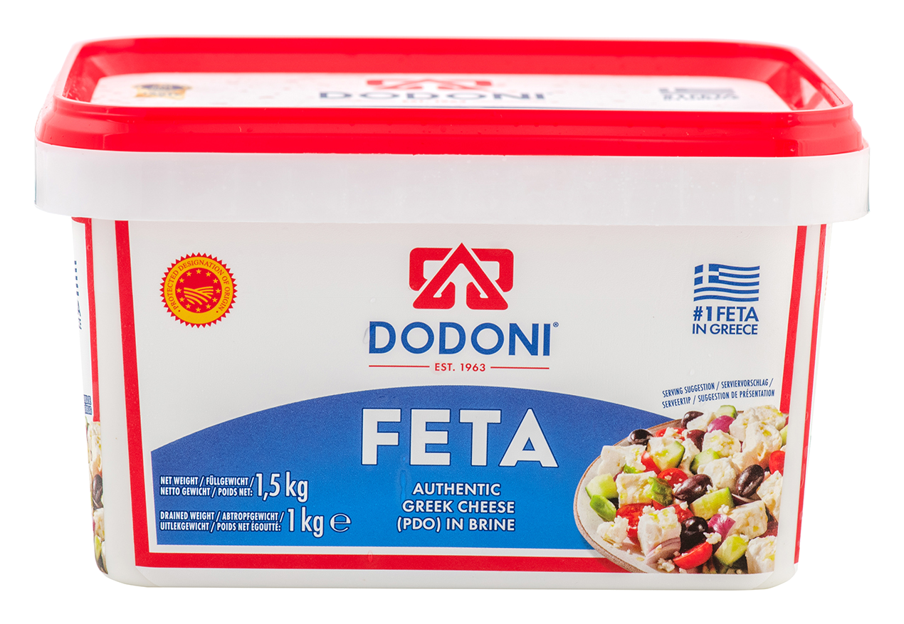 FETA AOP "DODONI" (en saumure) 43% MG 1kg
