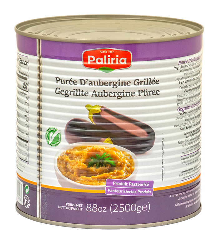 PULPE D'AUBERGINES "PALIRIA" 3/1 2,5Kg