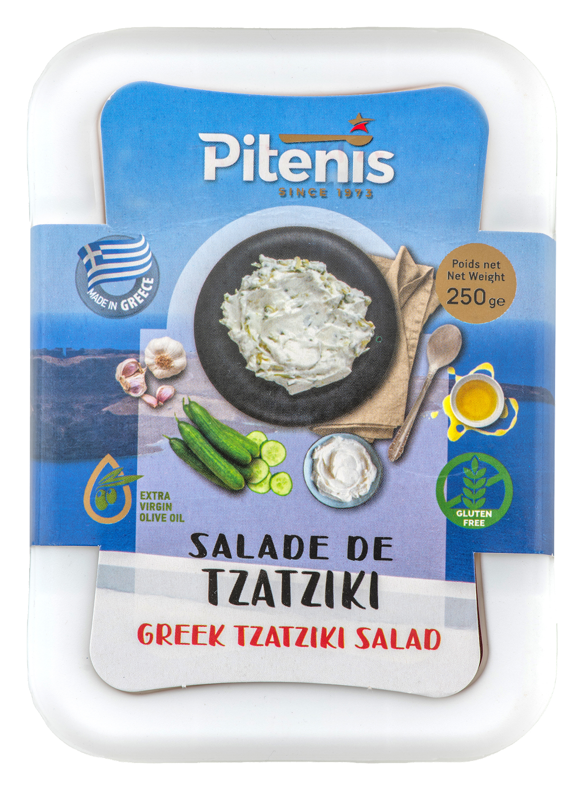 TZATZIKI ( salade fromagère aux concombres) 250gr