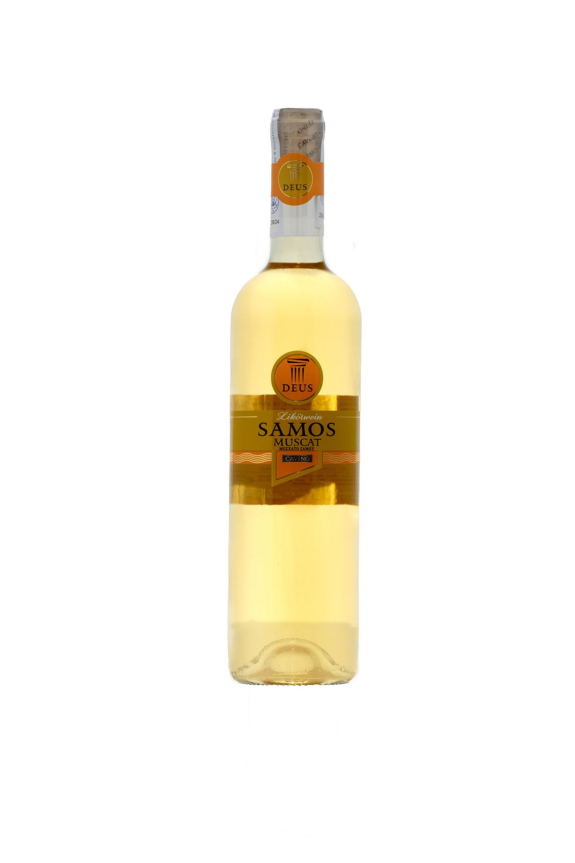 MUSCAT DE SAMOS DEUS 0.75L/15°- nouveauté