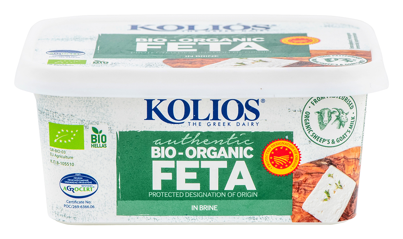 FETA AOP BIO "KOLIOS" (en saumure) 43% MG 400gr