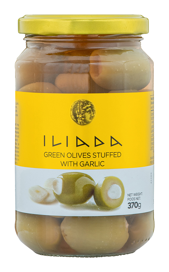 OLIVES VERTES DE GRECE F/AIL ILIADA 370gr
