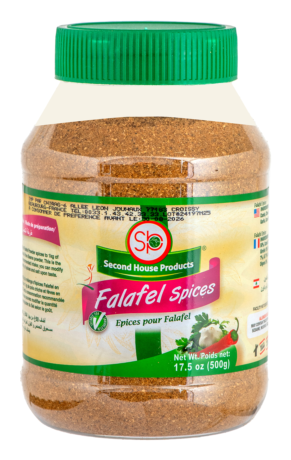 EPICES FALAFEL boîte 500gr