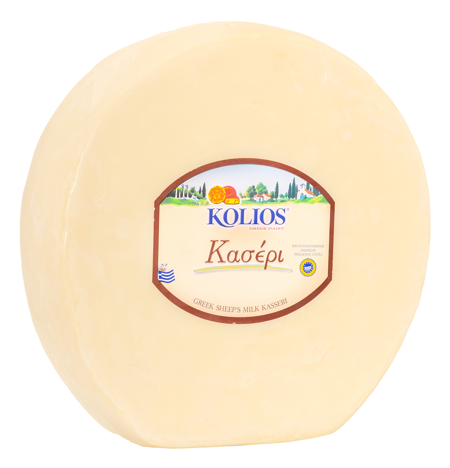 KASSERI AOP (KASHKAVAL) "KOLIOS" (lait de brebis) 40% MG ~ 8kgs