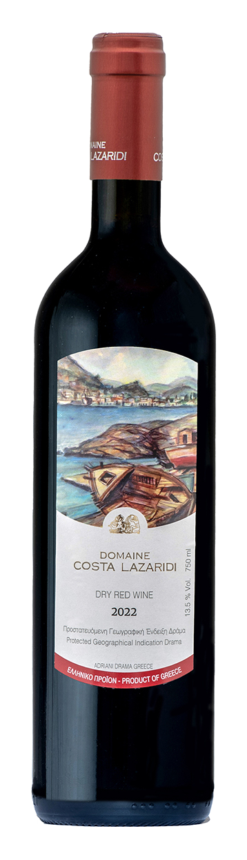 VIN ROUGE DOMAINE LAZARIDI 0,75L