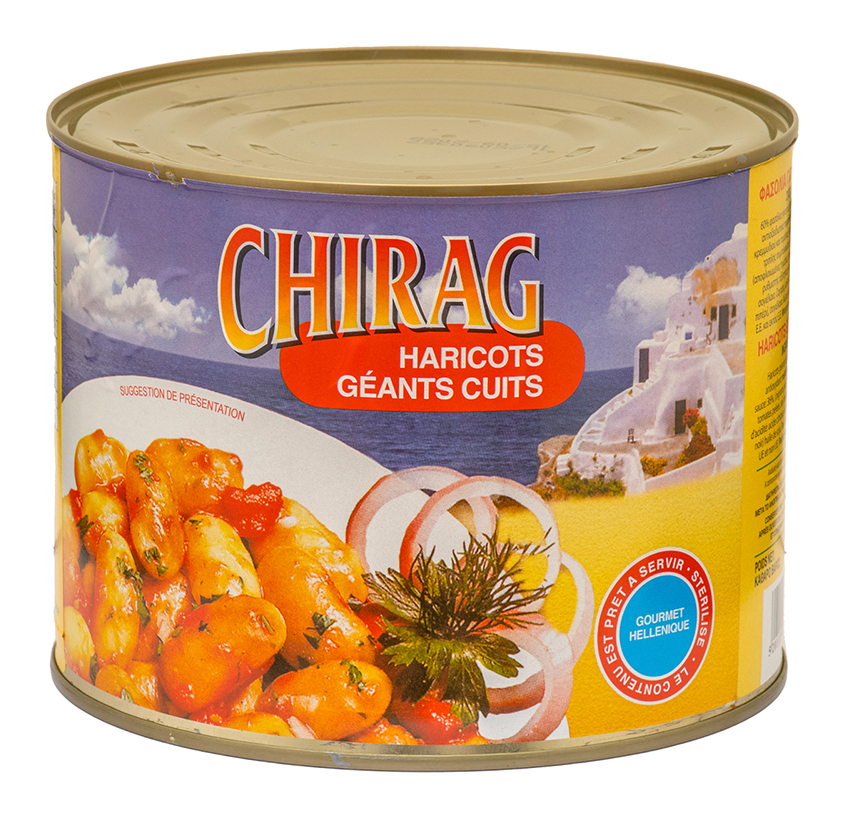 HARICOTS GEANTS A LA GRECQUE "CHIRAG" 2kgs