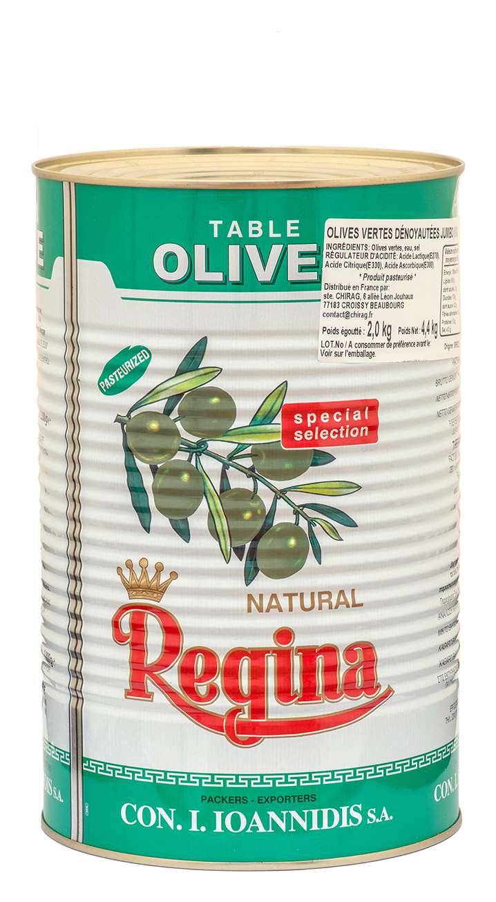 OLIVES VERTES DEN 18/20 REGINA - 5/1 -(2kgs)