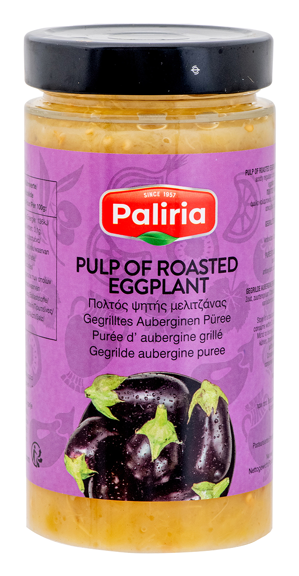 PULPE D'AUBERGINES "PALIRIA" 480gr