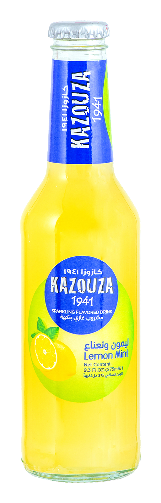 CEDARS SODA CITRON MENTHE 275ML (KAZOUZA) nouveauté