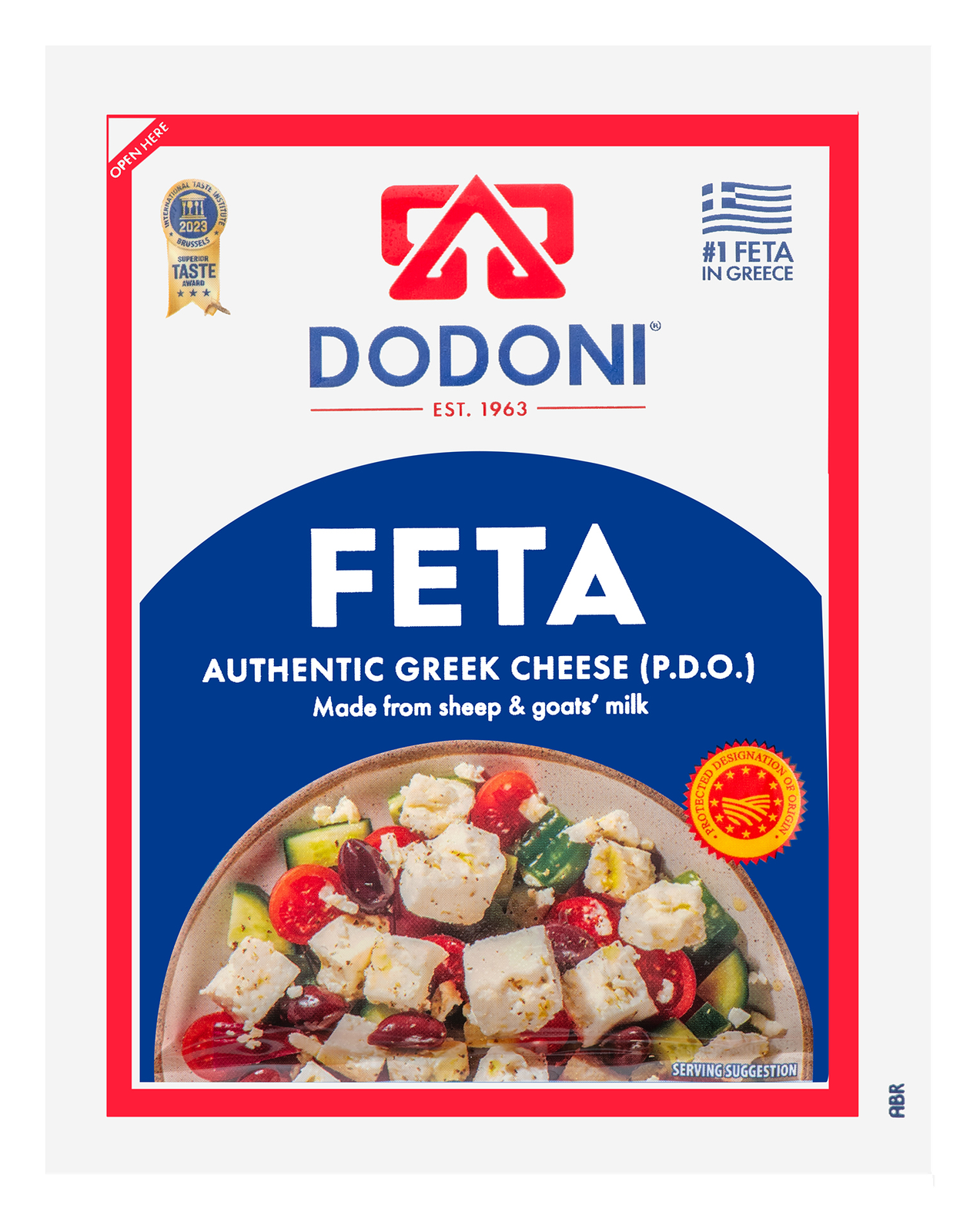 FETA AOP "DODONI" (sous vide) 43% MG 200gr