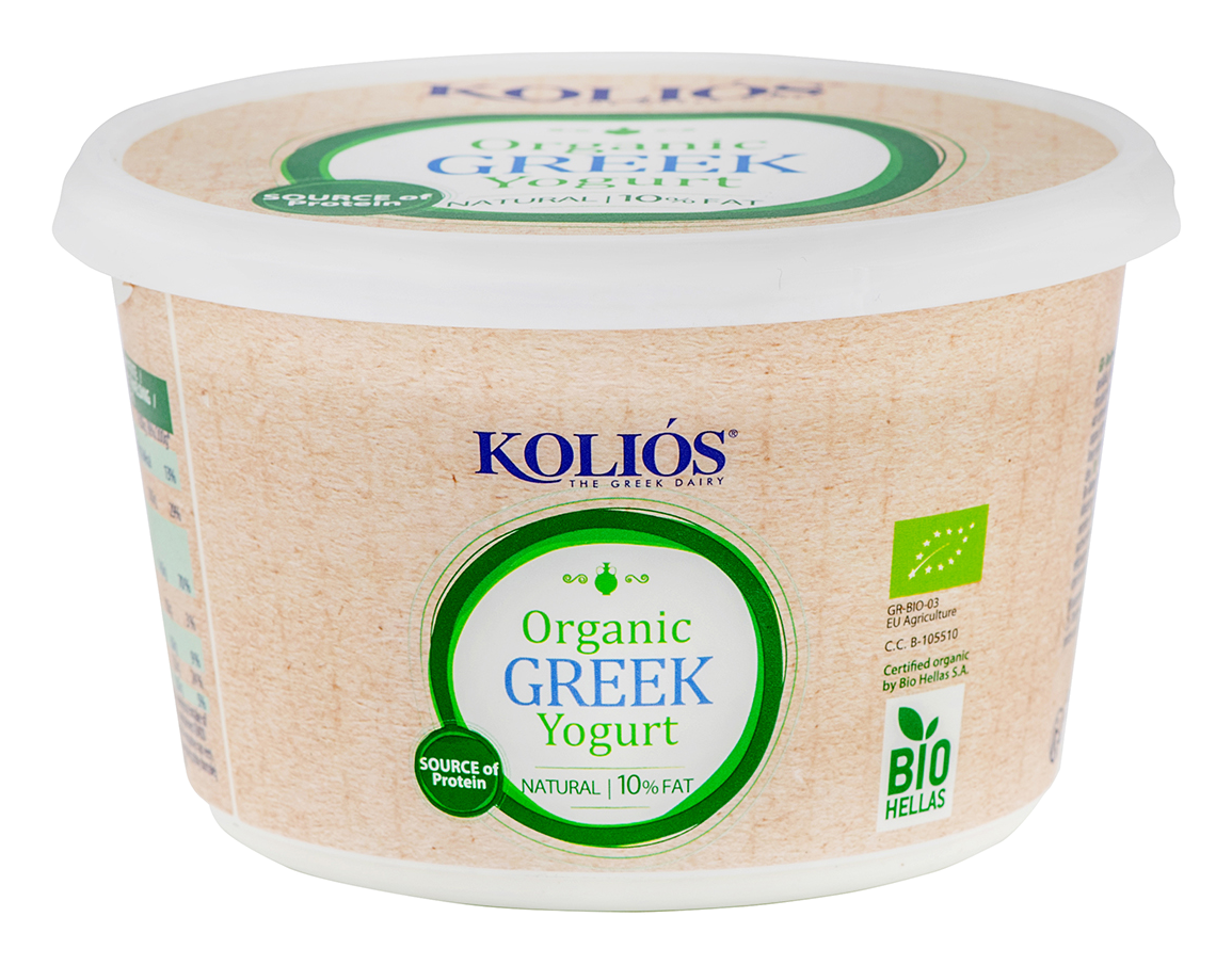 YAOURT GREC au lait de vache BIO "KOLIOS" 500gr