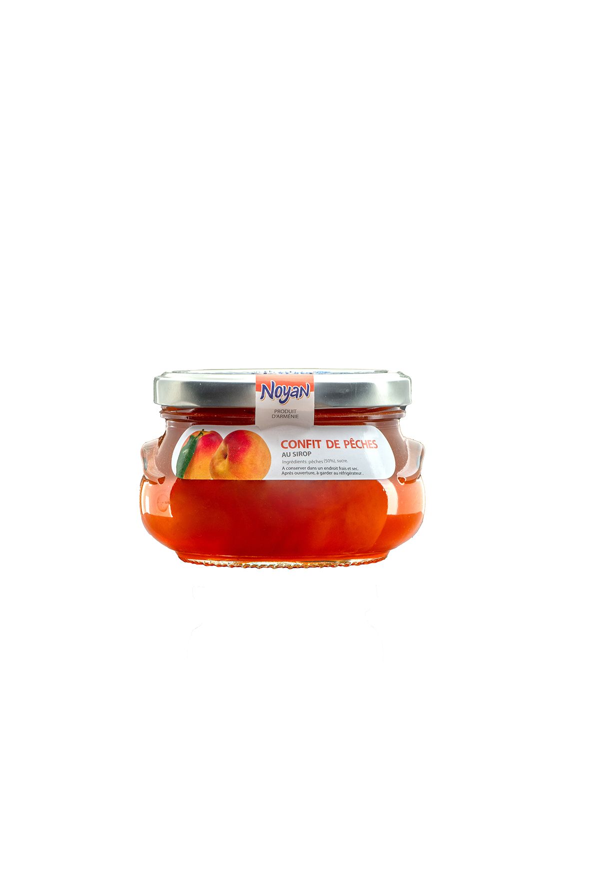 PECHES CONFITES AU SIROP 450g