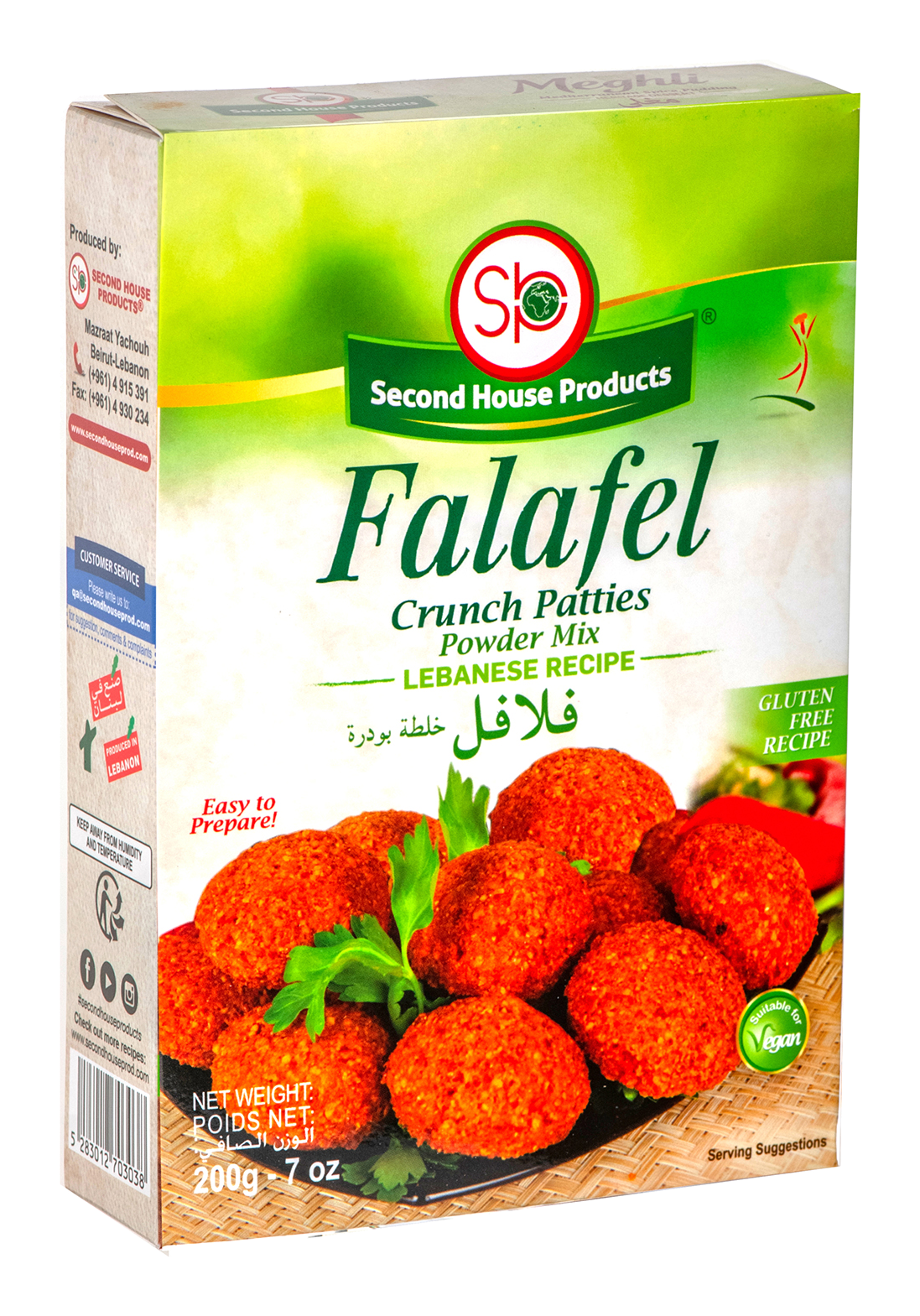 PREPARATION INSTANTANEE FALAFEL 200gr