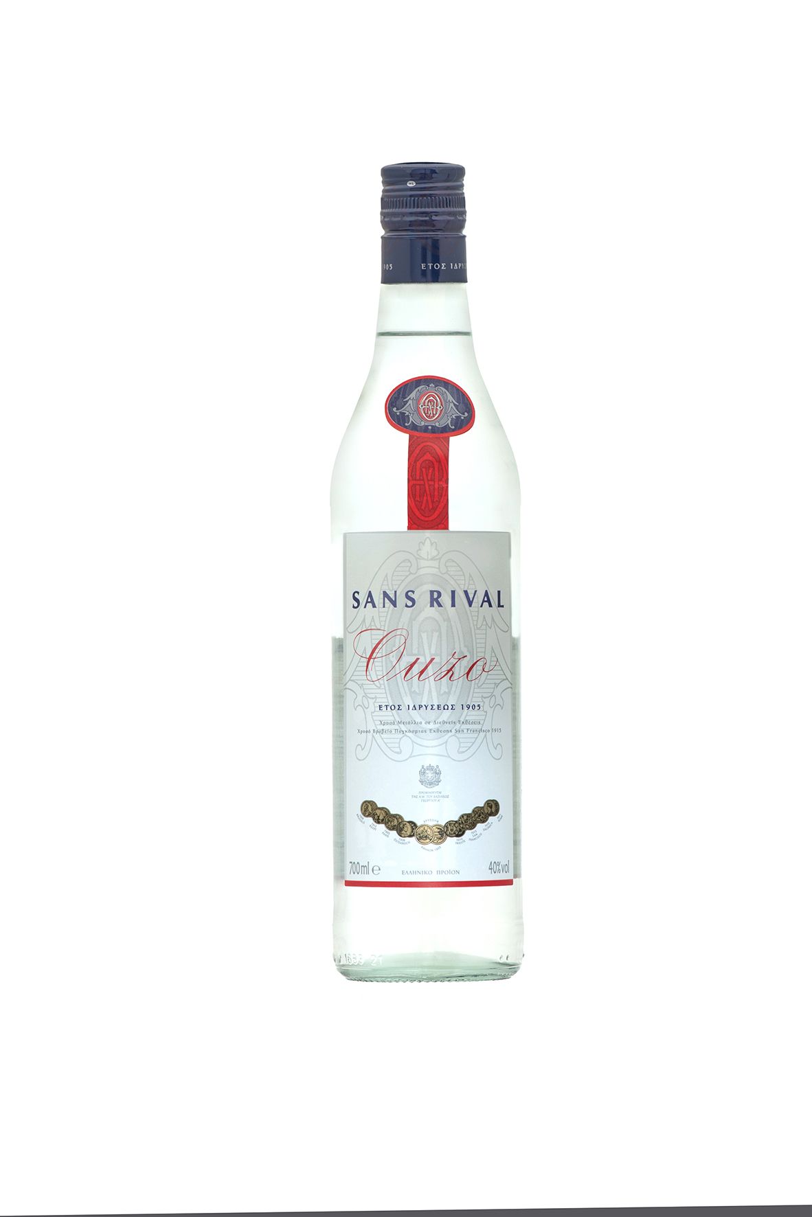 OUZO SANS RIVAL 0,70L/40°