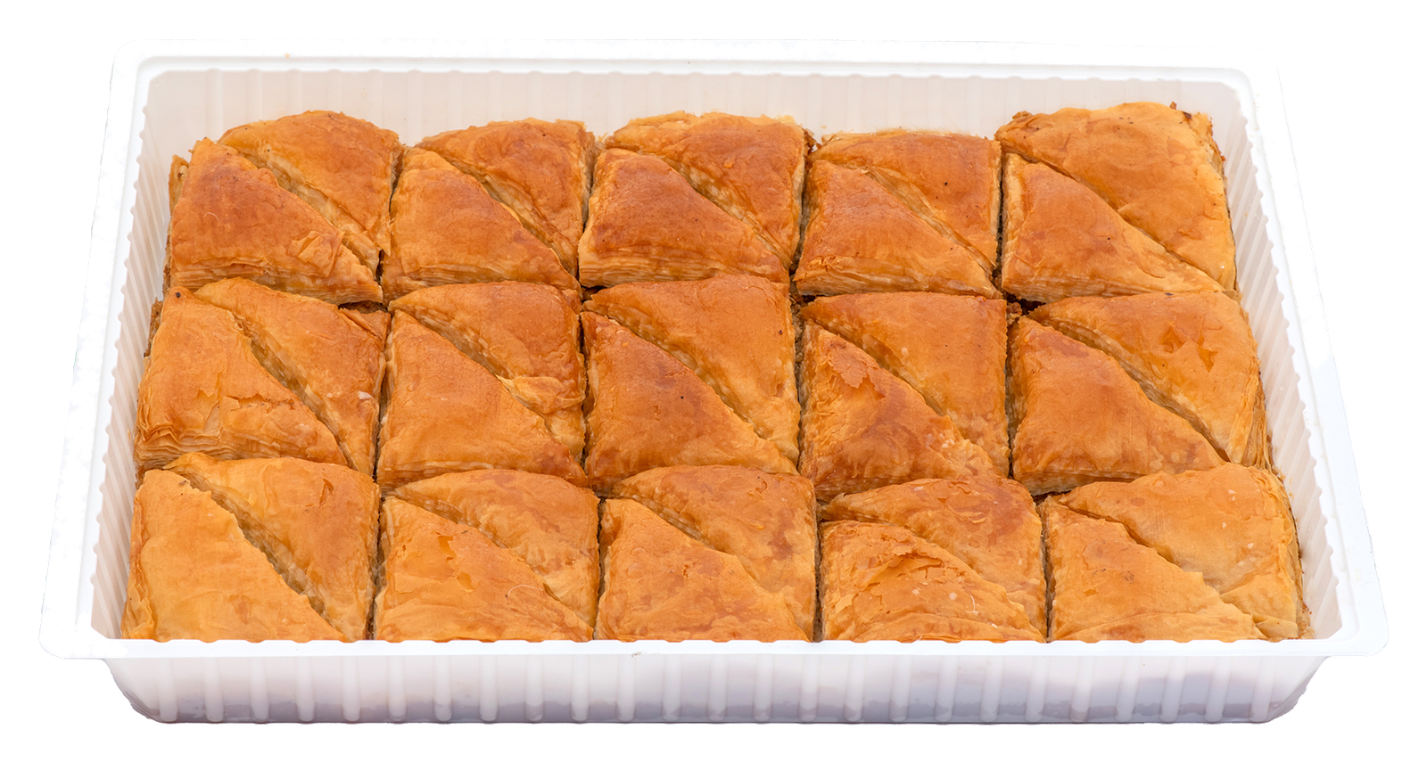 BAKLAVA (Feuilleté au miel et noix) TRIANGLE