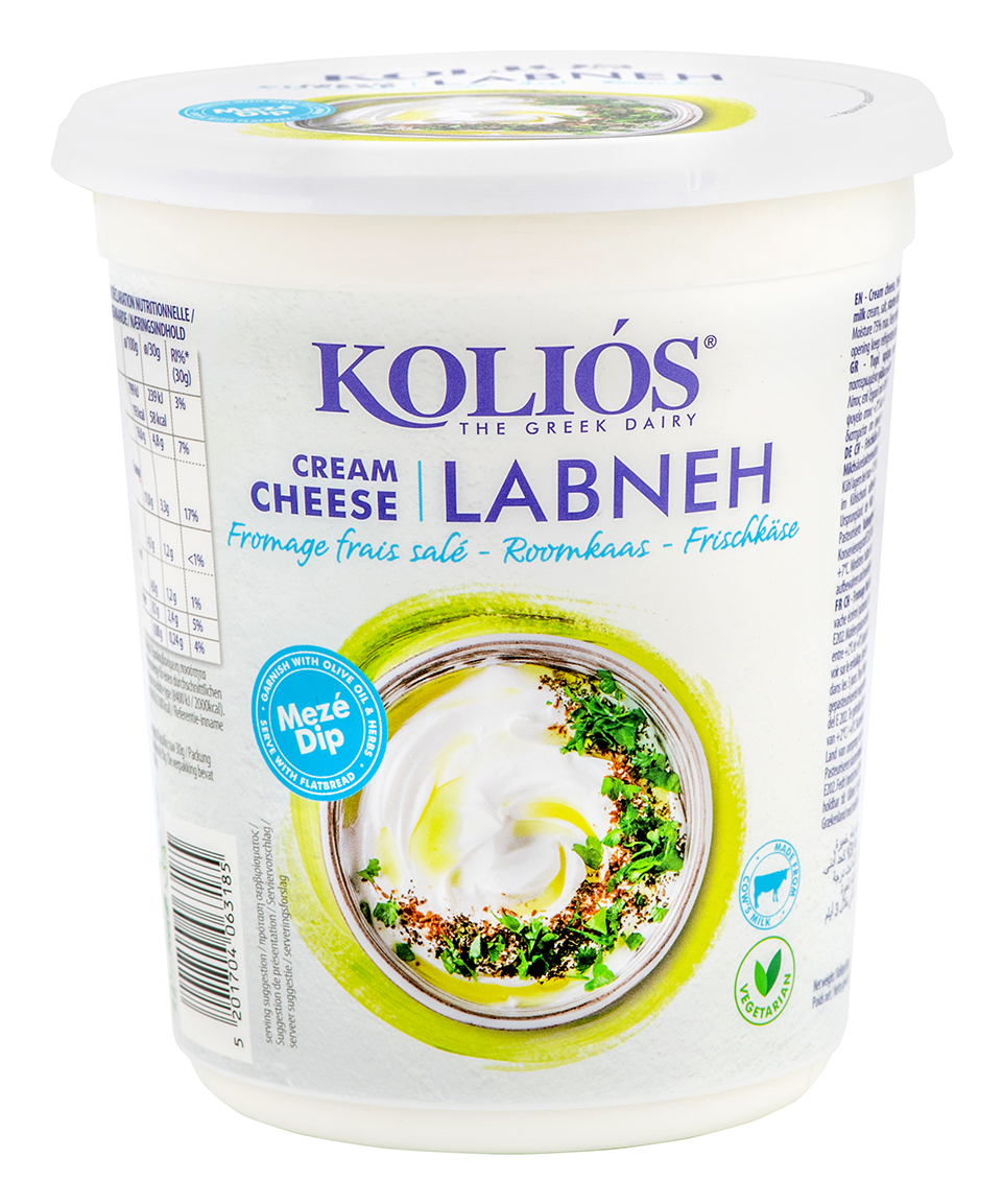 LABNEH (Cream cheese à la Libanaise) "KOLIOS" (lait de vache) 10% MG 900gr