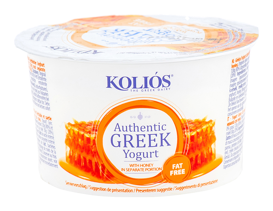 YAOURT GREC au miel 0% MG KOLIOS 150gr (sur commande)