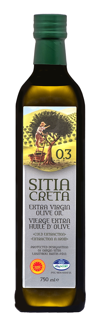 HUILE D'OLIVE VIERGE EXTRA "SITIA ORINO" blle 75cl