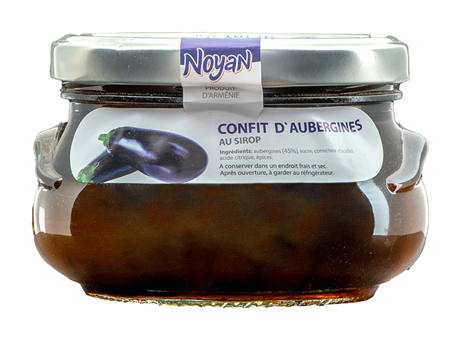 AUBERGINES CONFITES AU SIROP 450g