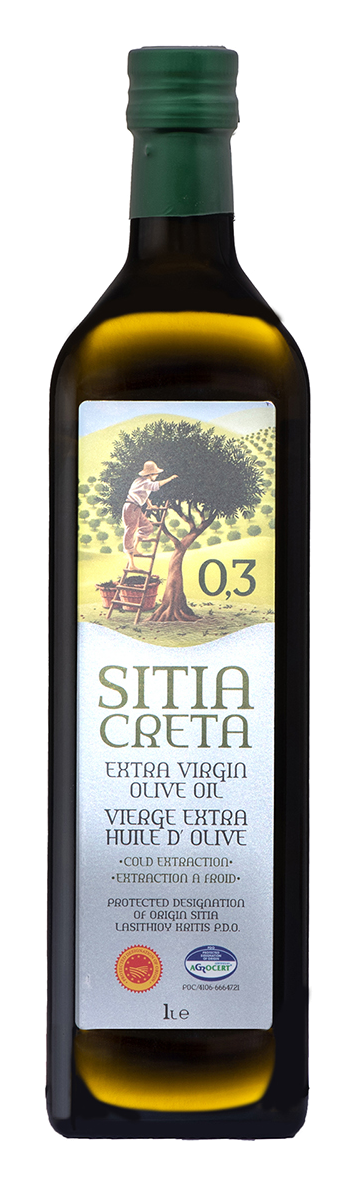 HUILE D'OLIVE VIERGE EXTRA "SITIA ORINO" blle 1L